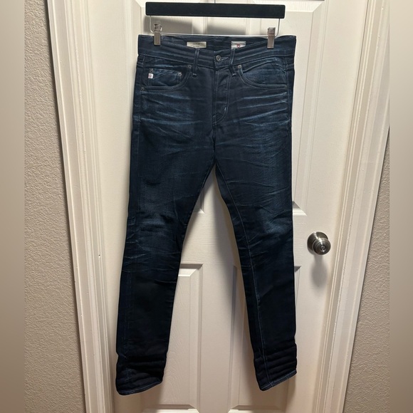 AG Jeans | The Dylan Slim Skinny Dark Denim Sz 31 - Picture 1 of 11